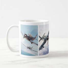 Aviation Art Mug "Fighter of World War II" Kaffemugg