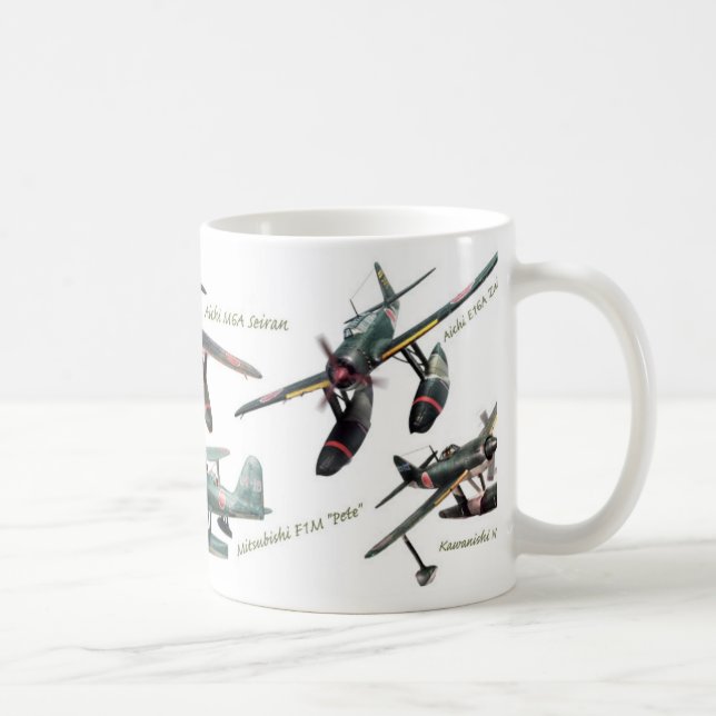 Aviation Art mug "Japanese float planes" Kaffemugg (Höger)