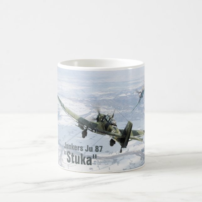 Aviation Art Mug " Junkers Ju 87 Stuka " Kaffemugg (Center)