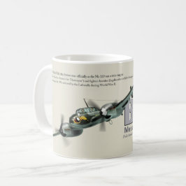 Aviation Art Mug "Messerschmitt Bf 110" Kaffemugg