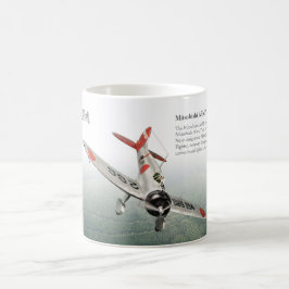 Aviation Art Mug "Mitsubishi A5M Claude" Kaffemugg
