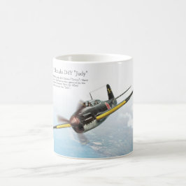 Aviation Art Mug "Yokosuka D4Y Judy" Kaffemugg