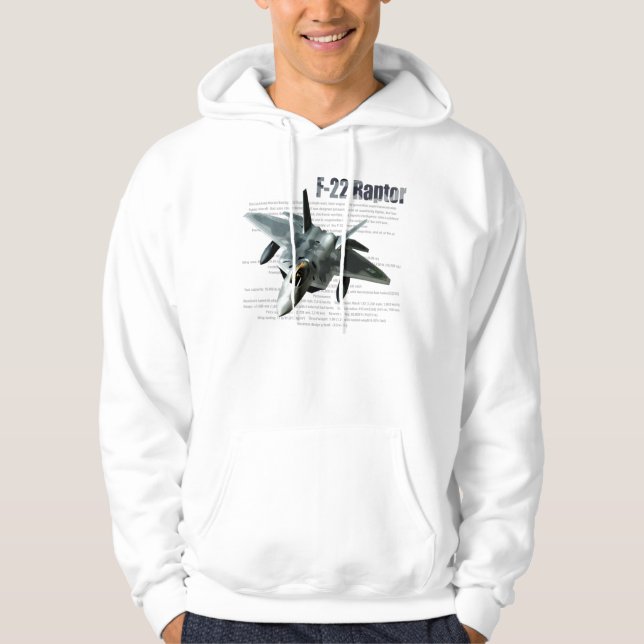 Aviation art parka "F-22 Raptor" Munkjacka (Framsida)