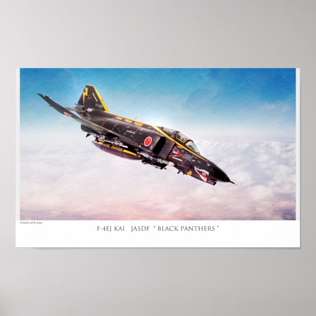 Aviation Art Poster "F-4 Phantom II" (Framsidan)