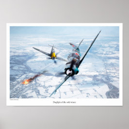 Aviation Art Poster Lavochkin La-5