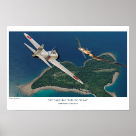Aviation Art Poster Saburo Sakai
