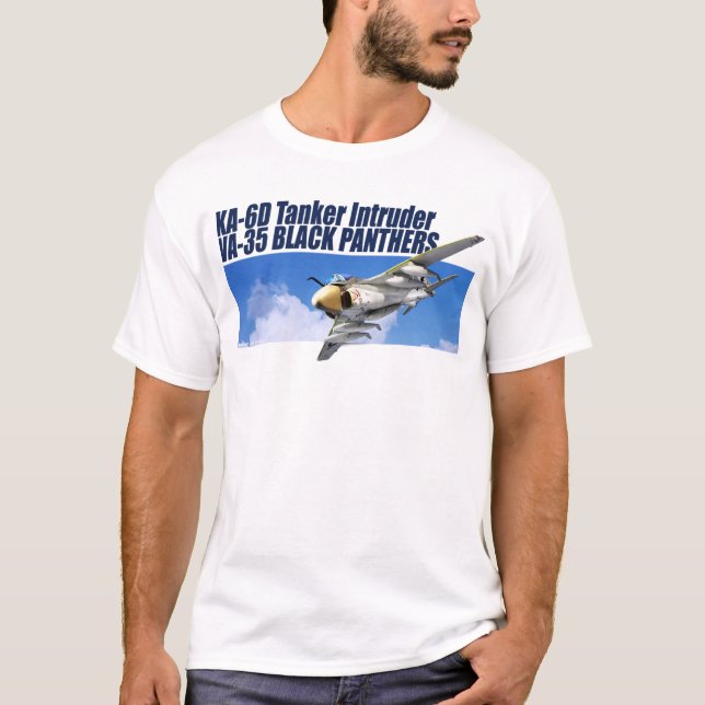 Aviation Art T-shirt “KA-6D Tanker Intruder  " (Framsida)