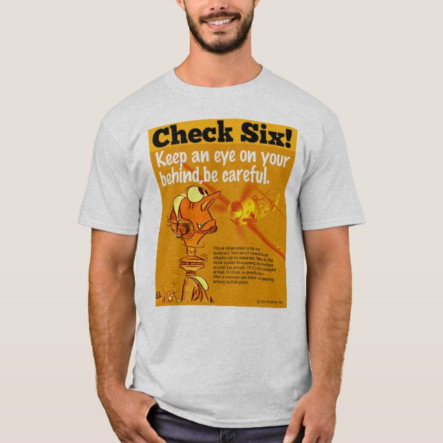Aviation Art T-shirt "Messerschmitt Bf 109" (Framsida)