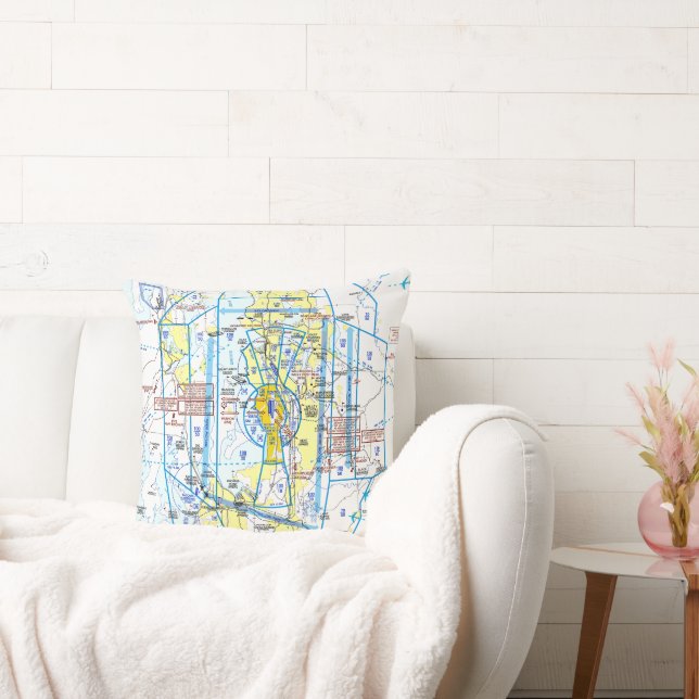 Aviation Chart Kudde (Soffa)