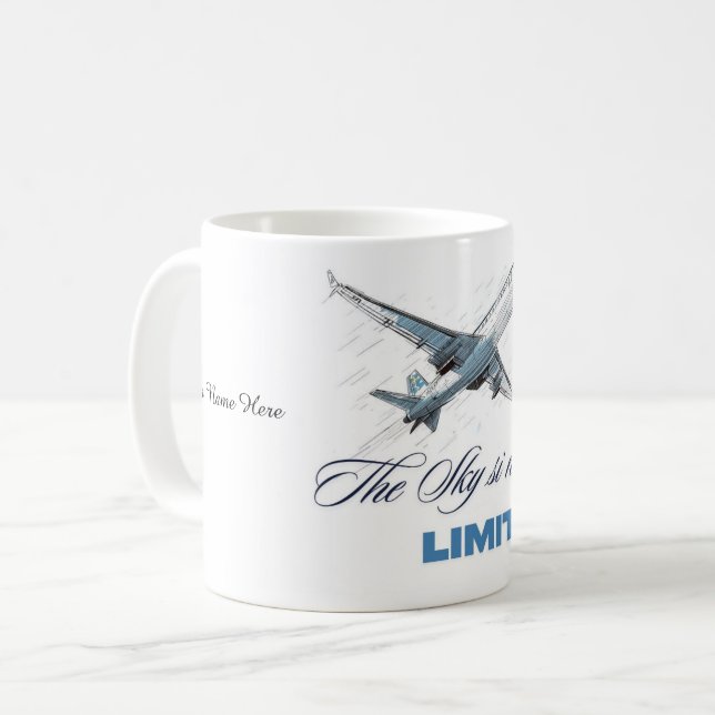 Aviation Kaffemugg (Framsida vänster)