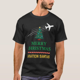 Aviation Santas - Aviation jul Pilot T Shirt