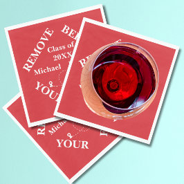 Aviation Wanderlust Adventure Airplane Graduation Pappersservett