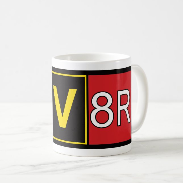 Aviator - AV8R - Kaffemugg (Framsida höger)