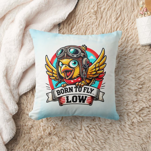 Aviator-Chick Kudde (Filt)
