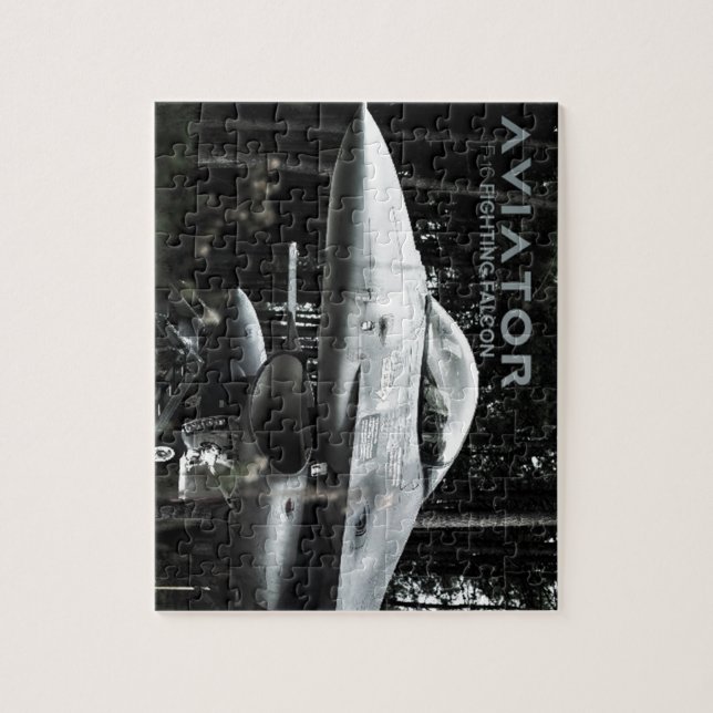 Aviator F-16 Fighting Falcon Pussel (Vertikal)