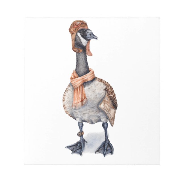 Aviator Goose Anteckningsblock (Framsida)