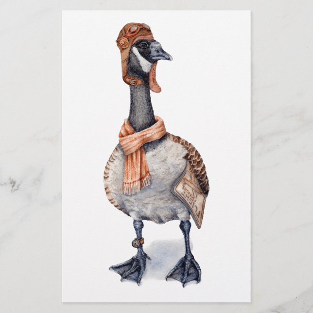 Aviator Goose Brevpapper (Framsida)