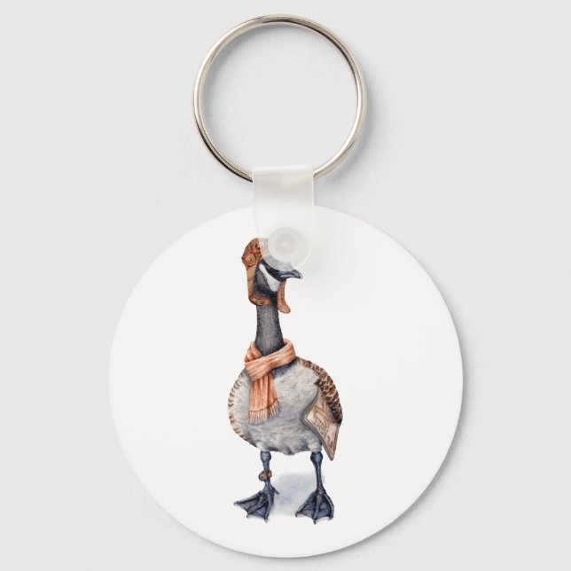 Aviator Goose Nyckelring (Framsida)