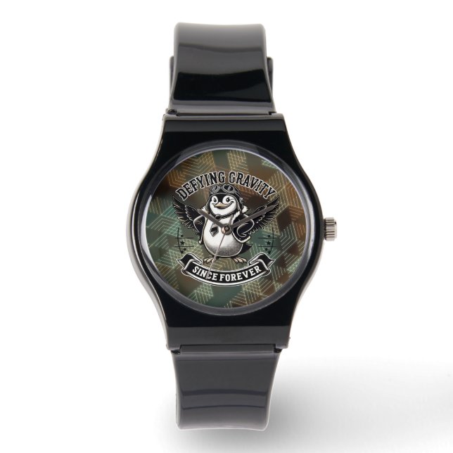 Aviator Penguin Armbandsur (Framsida)