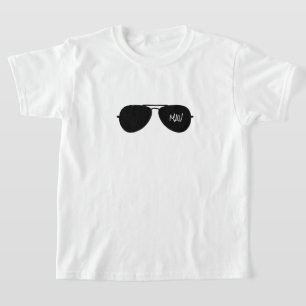 Aviator Shades Pilot Initialer Sunglass Coola T Shirt