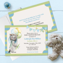 Aviator-Varg, stripe babystövel