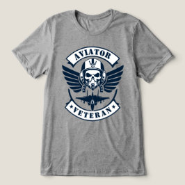 Aviator Veteran Militärflyg T Shirt