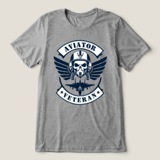 Aviator Veteran Militärflyg T Shirt