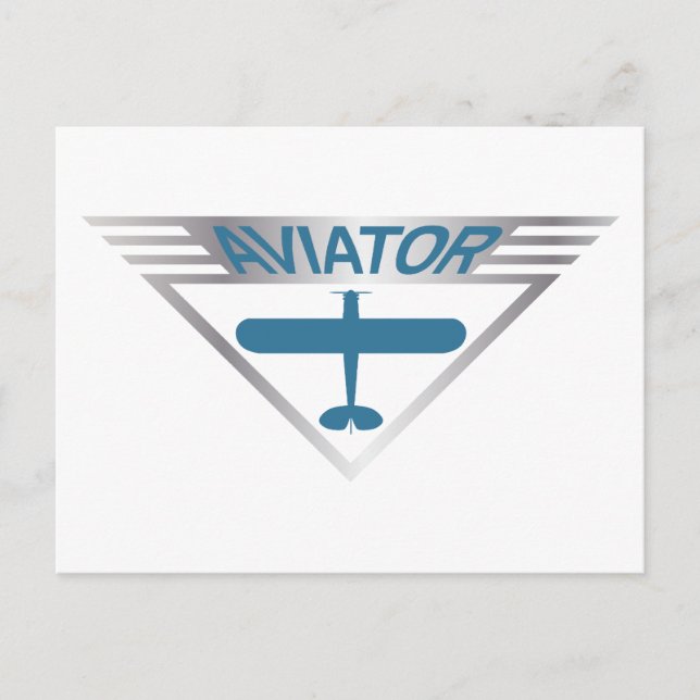 Aviator Vykort (Framsida)