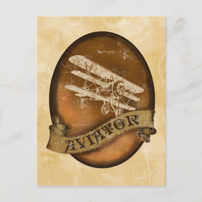 Aviator Vykort (Framsida)