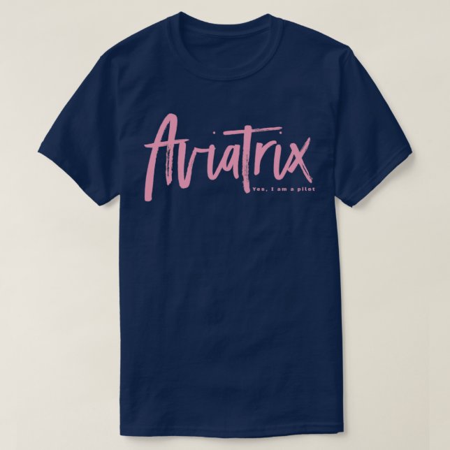 Aviatrix (3) t shirt (Design framsida)