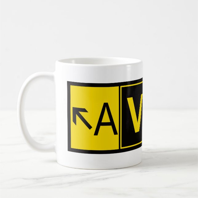 Aviatrix - AV8RX - Kaffemugg (Vänster)