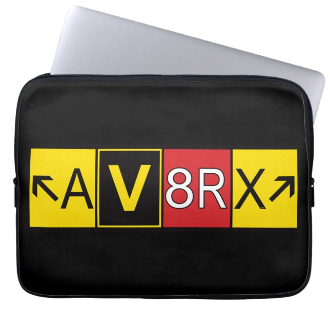 Aviatrix - AV8RX - Laptop Fodral (Framsidan)