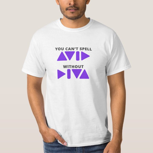 Avid Diva T Shirt (Framsida)