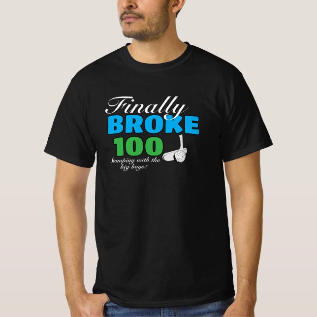Avid golfer träffar idrottsevenemang t shirt (Framsida)