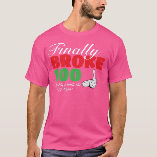 Avid golfer träffar idrottsevenemang t shirt (Framsida)