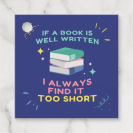 Avid Reader I - Jane Austen Quote Gåvor Etiketter