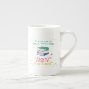 Avid Reader I - Jane Australien Quote Benporslin Mugg