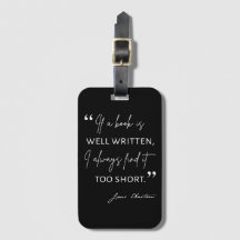 Avid Reader II - Jane Australien Quote
