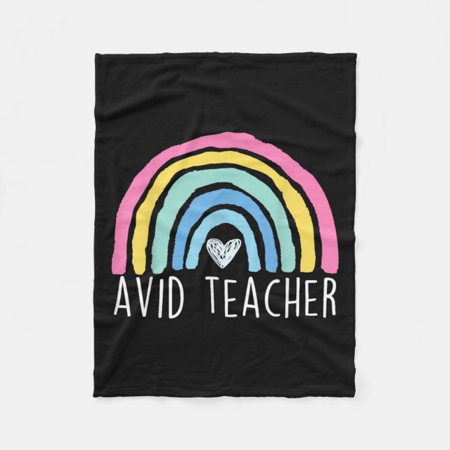 Avid Teacher Advanced Via Individual Appreciati Fleecefilt (Framsidan)