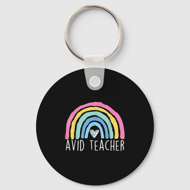 Avid Teacher Advanced Via Individual Appreciati Nyckelring (Framsida)