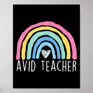 Avid Teacher Advanced Via Individual Appreciati Poster