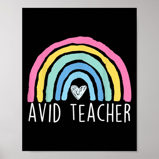 Avid Teacher Advanced Via Individual Appreciati Poster (Framsidan)