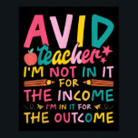 Avid Teacher Supplies Funny Back To School For Men Poster<br><div class="desc">Avid Teacher Supplies Funny Back To School For Men Women</div>