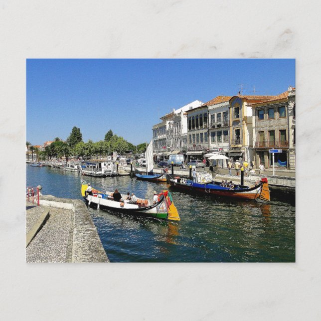 Aviero Portugal Vykort (Framsida)