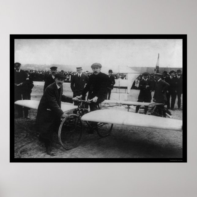 Aviette Tävling i Moulineaux, Frankrike 1912 Poster (Framsidan)