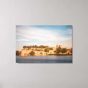 Avignon Bridge Frankrike Canvastryck