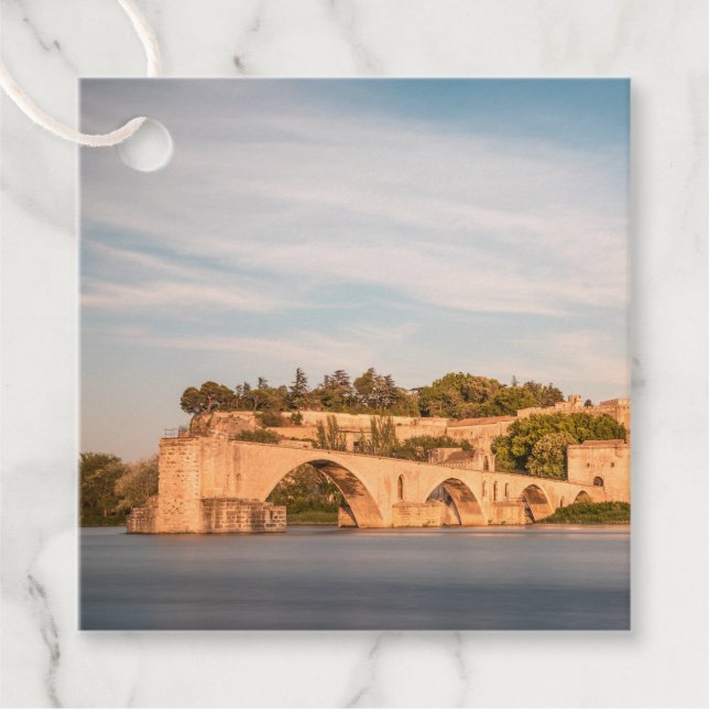 Avignon Bridge Frankrike Gåvor Etiketter (Framsida)