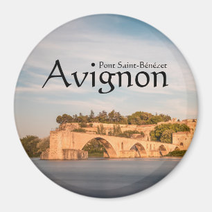 Avignon Bridge Frankrike Magnet