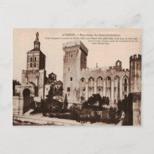 Avignon Cathedral Notre Dame des Doms 1920 Replica Vykort