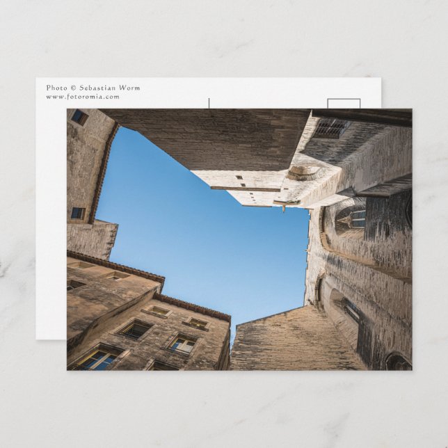 Avignon Frankrike Vykort (Fram/baksida)